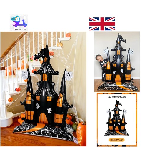 Haunted house decoration - house,
