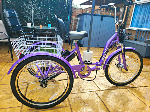 Scout purple adult wheel - purple, 3-wheel