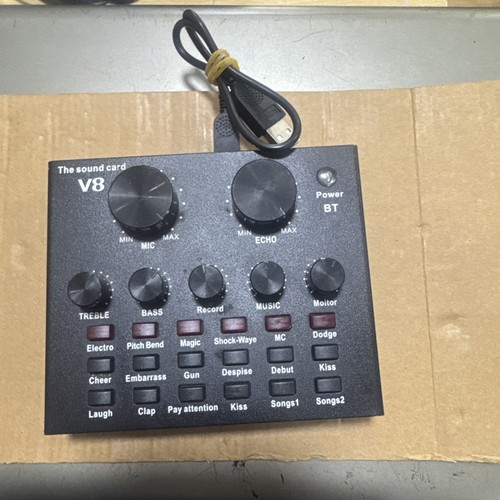 Live broadcast sound card - live,