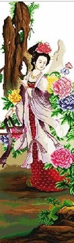 Beautiful geisha girl - geisha, a