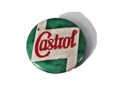 Castrol Motor Oil Badge Pre-owned Advertisement 