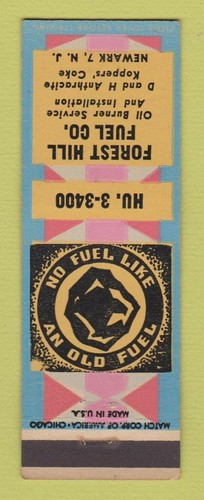 Matchbook cover forest hill - cover,