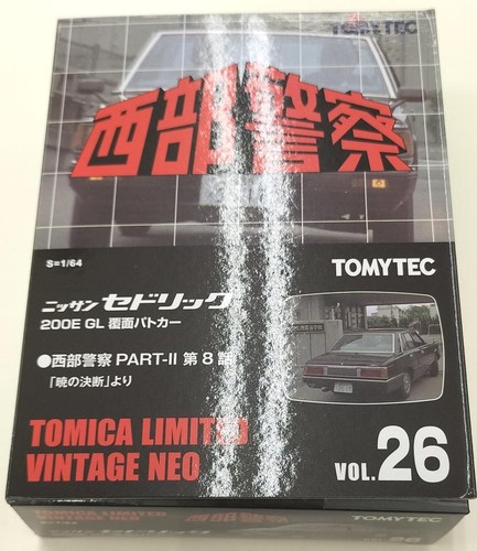 Tomy tec nissan cedric 200e - tomy,