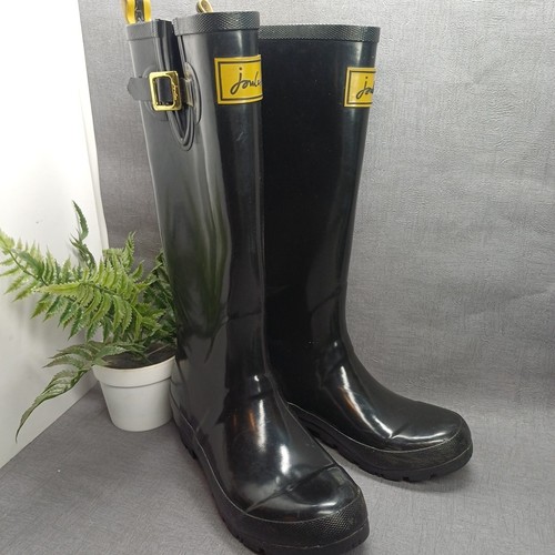 Joules black gloss tall - joules,
