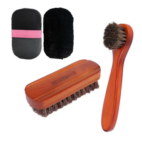 Horsehair shoe brush - shoe, &