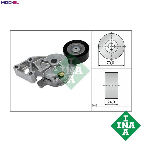 Tensioner lever vribbed belt - tensioner,