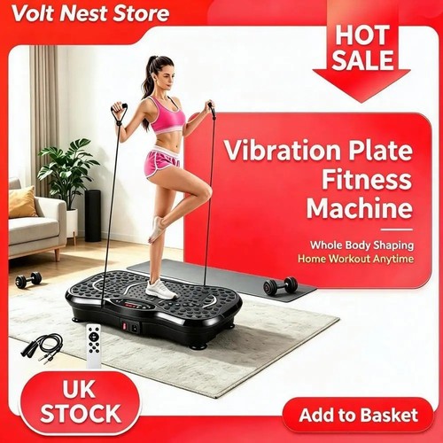 Power vibration plate exercise - plate,