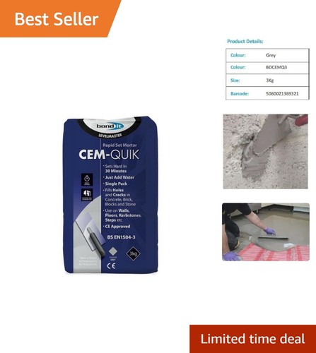 Water resistant 3kg cement - 3kg,