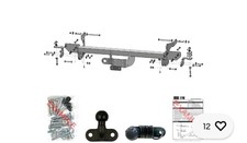 Tow Bar for Citroen Relay Fiat Ducato Boxer 2006-  Witter Flange Tow Bar 