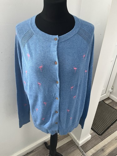 White stuff blue flamingo - blue,