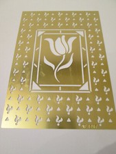 TULIP Background/Border Brass