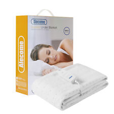 Electric Heated Blanket Dual Control Underblanket Cover Single Double King
