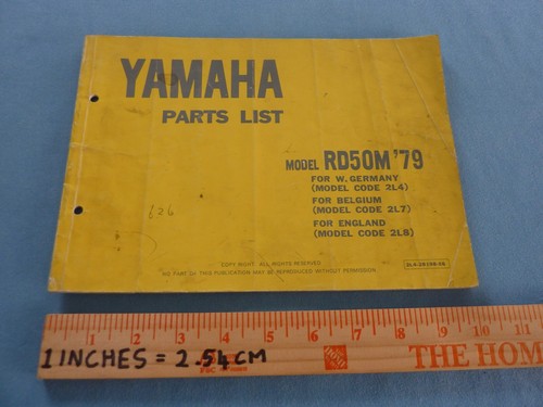 Yamaha rd50 rd50m owners - rd50m, m