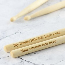 Personalised Maple Wood Pair
