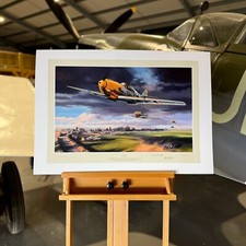 SUMMER STORM -  WW2 Battle Of Britain Art Print by Nicolas Trudgian