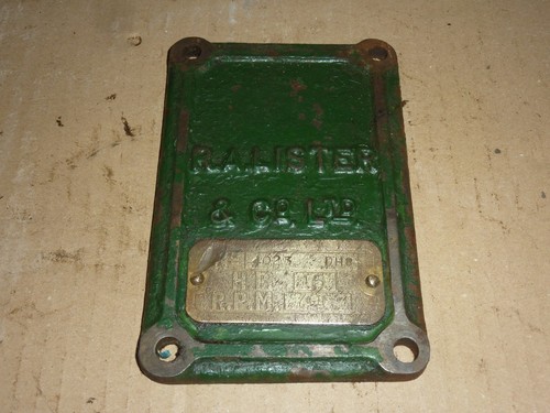 Lister stationary engine - d,