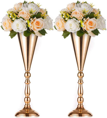 Gold vase for - vase, wedding