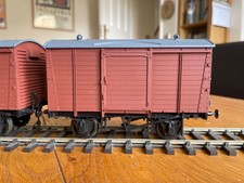 2 off Skytrex O gauge SMR22 BR 12t Ventilated Goods Vans
