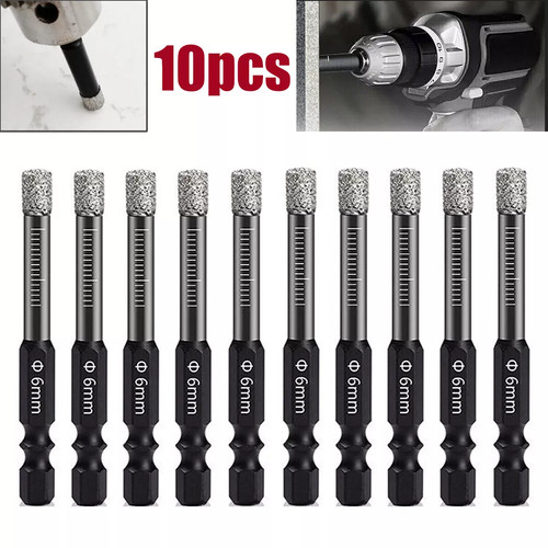 10pc 6mm dry - dry, drill