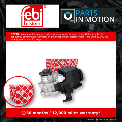 Power steering pump 19073 febi - pump,