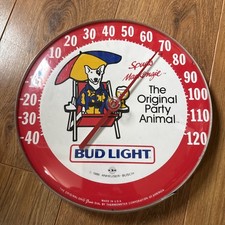 Budweiser Thermometer Bud