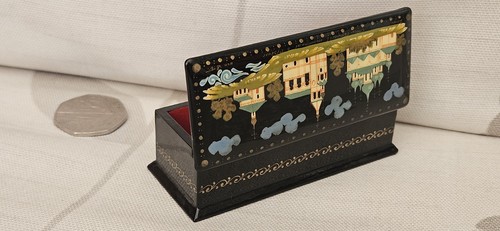 Vintage russian palekh lacquer - russian,