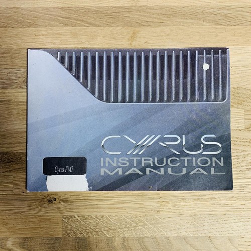 Cyrus fm7 radio tuner - cyrus,