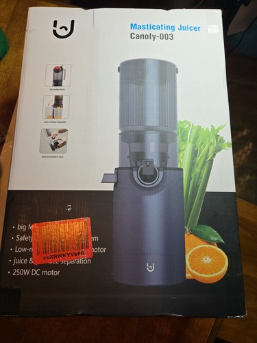 Masticating juicer machine - masticating,