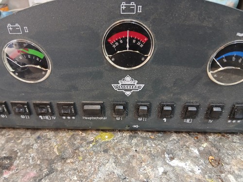 Hobby motorhome control panel - hobby,