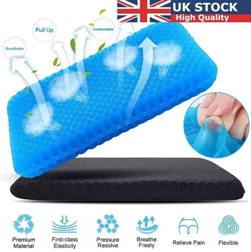 Gel seat cushion breathable - gel,