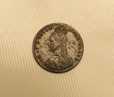 LAUER COIN. VICTORIAN METAL