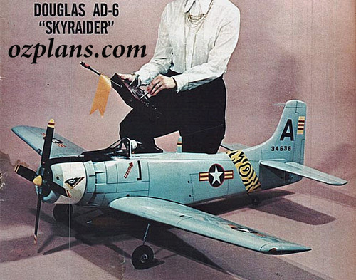 Giant scale douglas skyraider - scale,