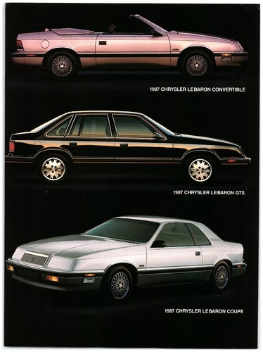 1987 chrysler lebaron print - lebaron,
