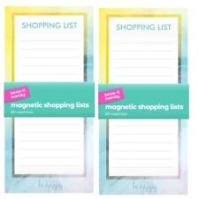 2X Magnetic Shopping List Pad