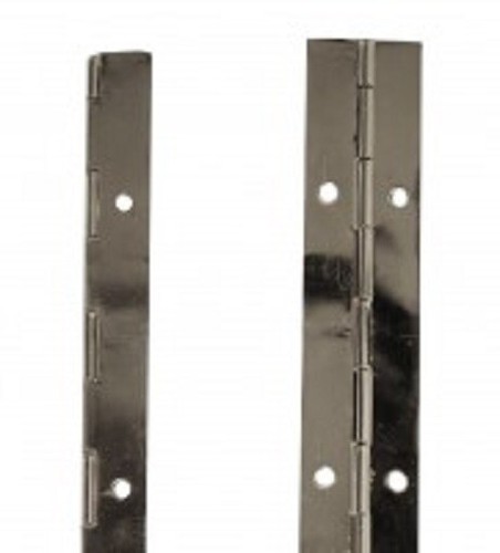Piano hinge nickel plated - hinge, np