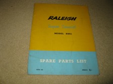 Raleigh Super Tourist Model RM11 Moped Spare Parts Catalogue (2)