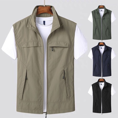 Mens multi pocket - mens, vest