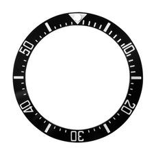 BLACK CERAMIC BEZEL INSERT FOR