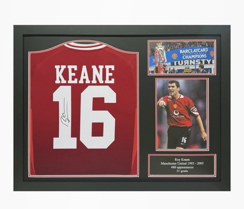 Roy keane signed and - keane,