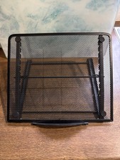 Laptop Stand Black Mesh style