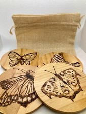  Butterfly Coaster set