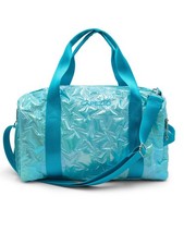 Capezio Metallic Star Travel Duffle Dance Bag B323 Metallic Turquoise
