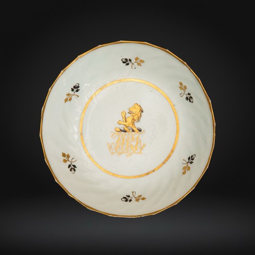 Lowestoft porcelain armorial - lowestoft,