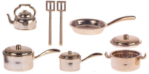 Bronze kitchenware pots - kitchenware,