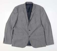 Primark Mens Grey Polyester Blend Suit Jacket Size 44