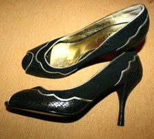 Esino black suede leather - black,