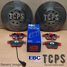 FOR VW SCIROCCO R MK3 DRILLED