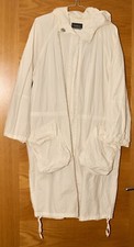 OSKA Size XL Regular White Mac Type Jacket 52" Chest Max READ DESCRIPTION