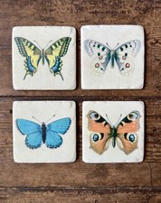 Butterfly Coasters - Set/4 -