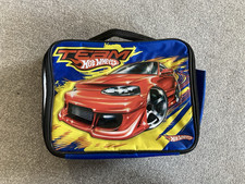 Hot Wheels Team Insulated Lunch Bag - Kids School Lunchbox